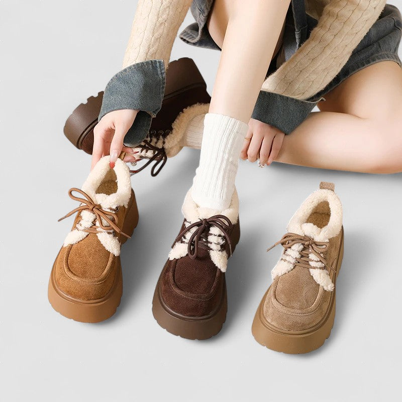 Gabriela™ | Botas de Invierno con elevación y encanto natural