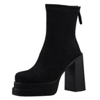 Olga™ | Botas con estilo moderno y la comodidad de la gamuza