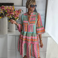 Juliane™ | Vestido de columpio con capas