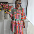 Juliane™ | Vestido de columpio con capas