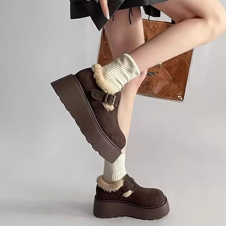 Elisa™ | Botas con plataforma elegante para el invierno con un toque moderno