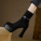 Yanete™ | Botas de plataforma de lujo con confort y estilo en cada paso