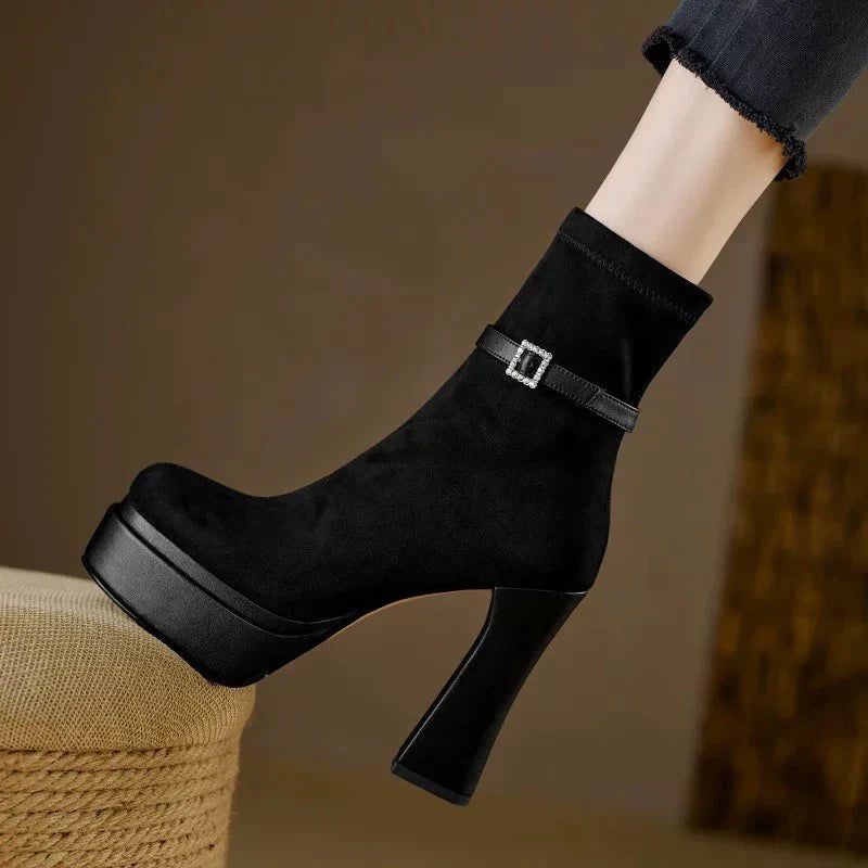 Yanete™ | Botas de plataforma de lujo con confort y estilo en cada paso