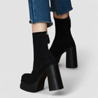 Olga™ | Botas con estilo moderno y la comodidad de la gamuza