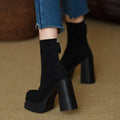 Olga™ | Botas con estilo moderno y la comodidad de la gamuza