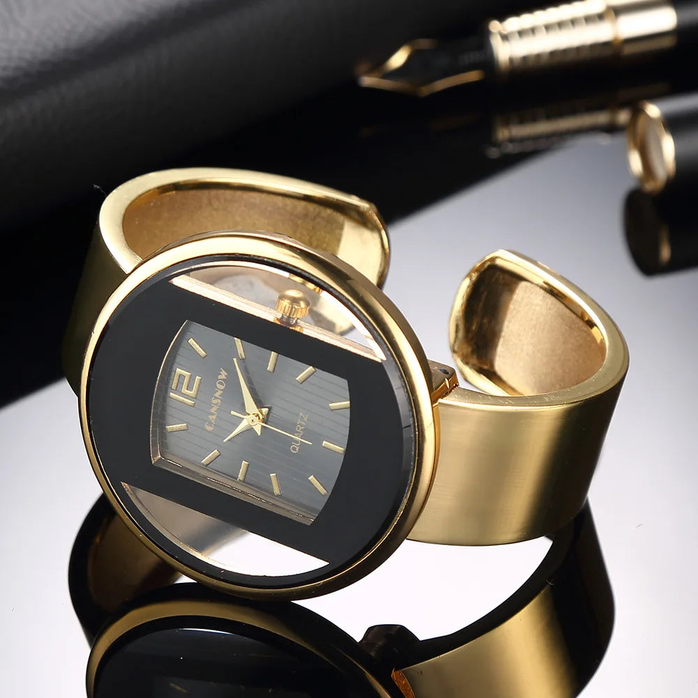 Sara™ | Atrevido Negro & Dorado