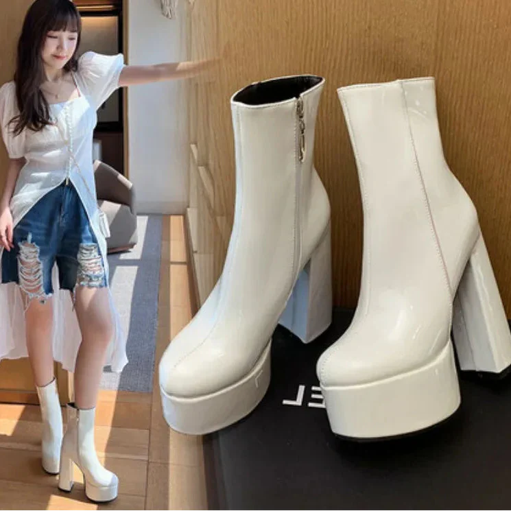Carina™ | Botas con plataforma super alta con encanto y confianza
