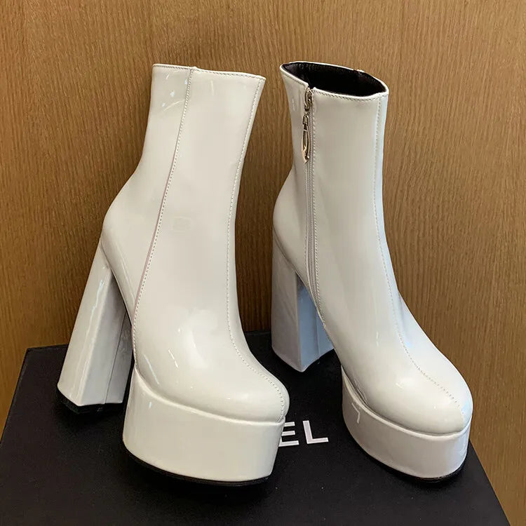 Carina™ | Botas con plataforma super alta con encanto y confianza