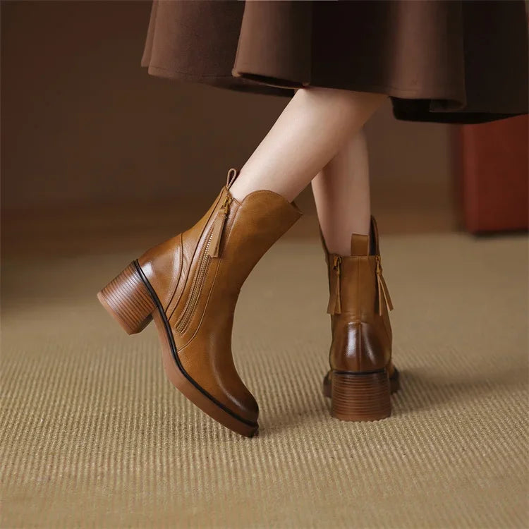 Klara™ - Botas de piel