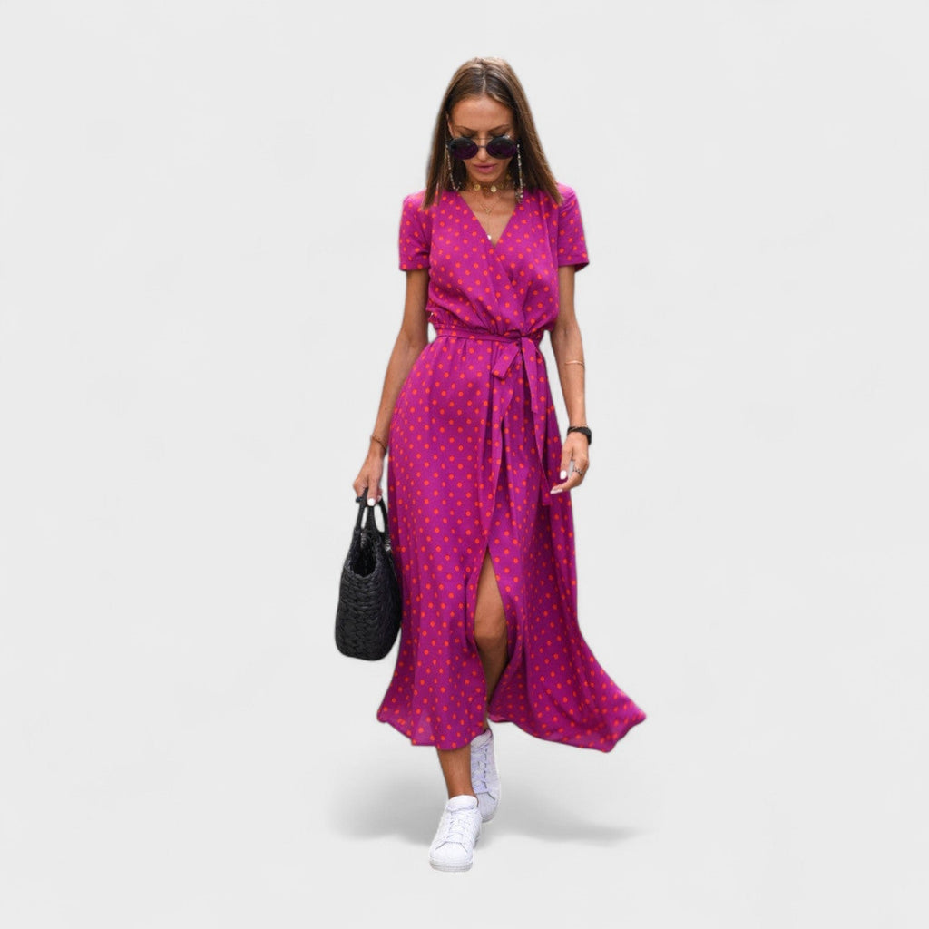 Vestido Lirio Rosa™ | Estilo Boho Chic