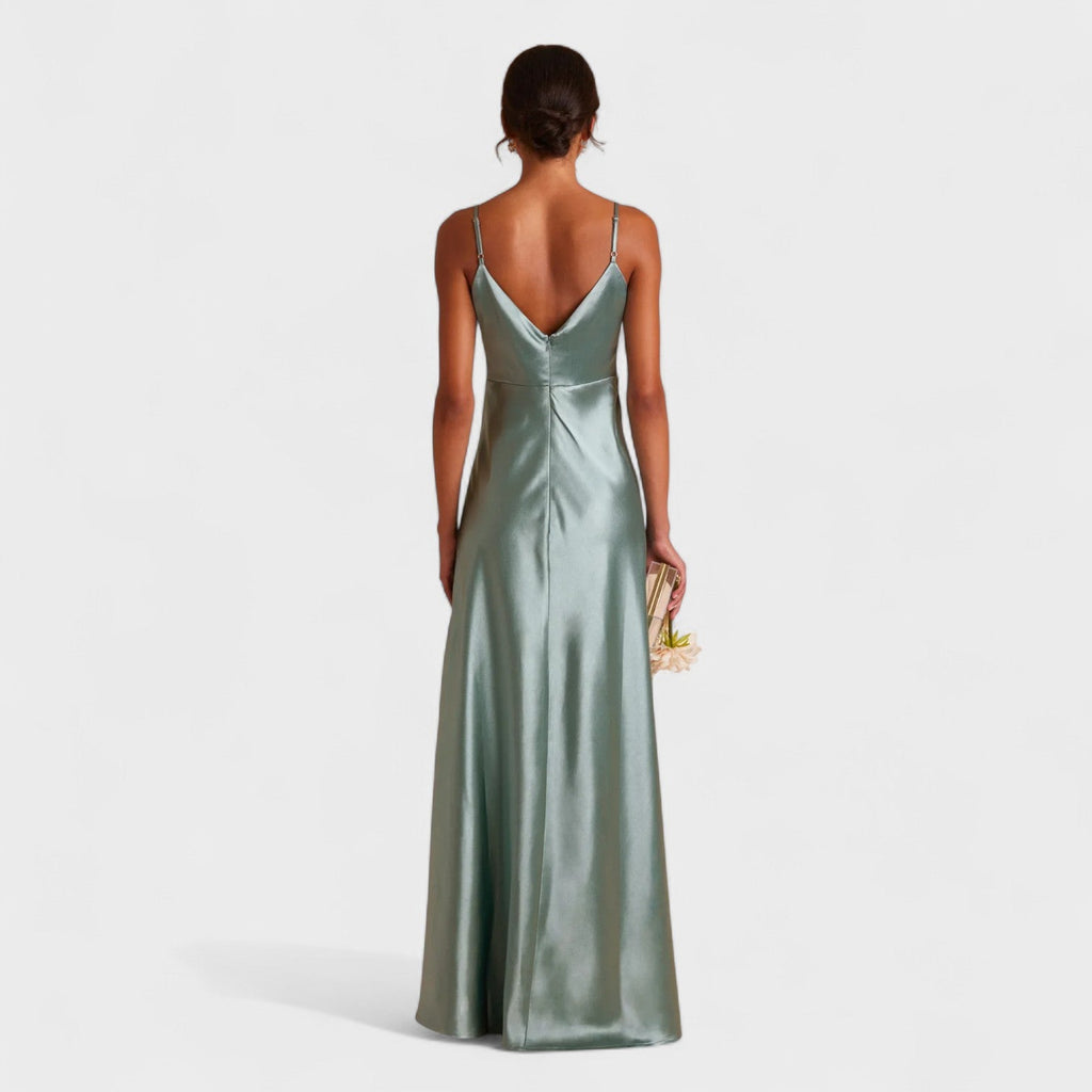 Lucía Satin™ | Vestido largo
