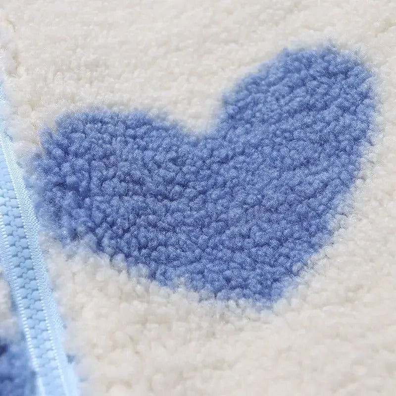 Cecil™ | Abrigo reversible de corazones