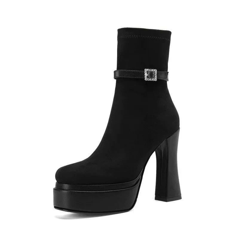 Yanete™ | Botas de plataforma de lujo con confort y estilo en cada paso