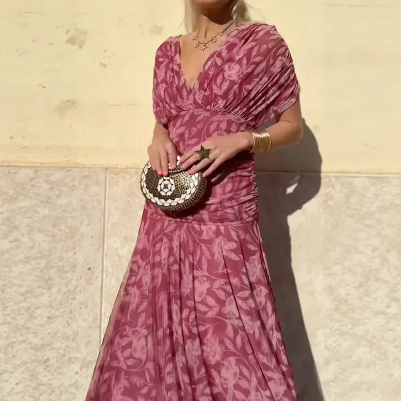Luana™ | Vestido elegante con escote en V