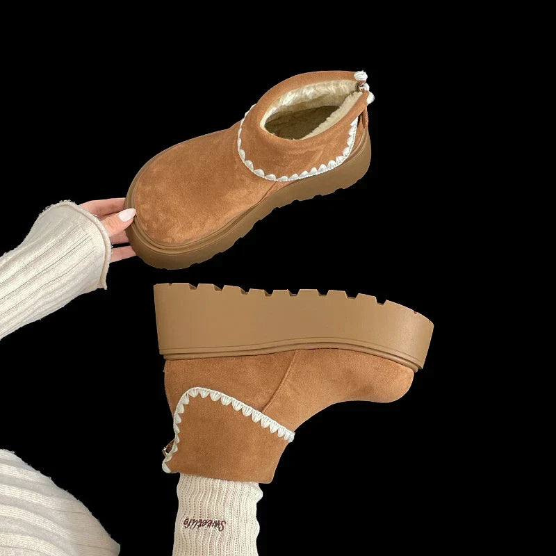 Benedita™ | Botas con plataforma elegante para días fríos