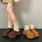 Jazmin™ | Plataforma gruesa y diseño minimalista para un invierno con estilo