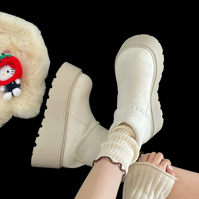 Benedita™ | Botas con plataforma elegante para días fríos