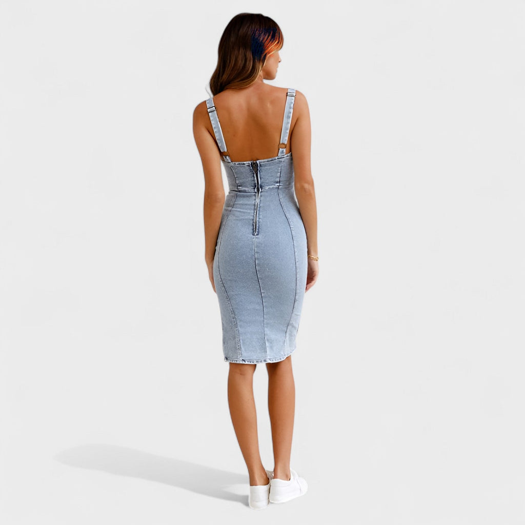 Valeria™ | Vestido de mezclilla