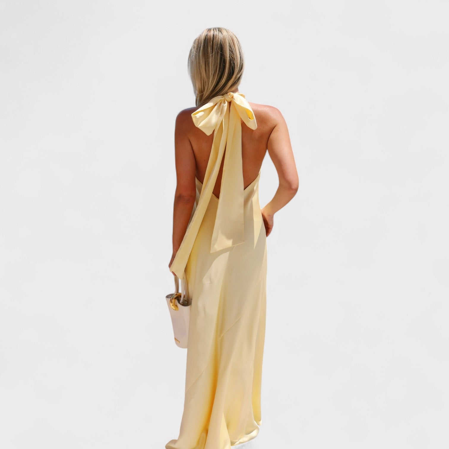 Martina™ | Vestido con lazo de satén