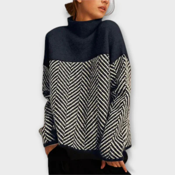 Marta™ | Suéter Suave de Cuello Alto