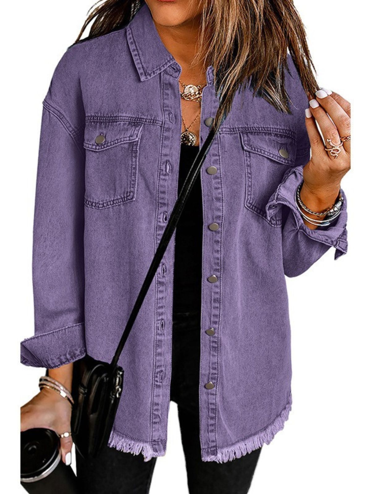 ROXANE™ | Chaqueta de Jeans Clásica para el Día a Día