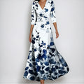 Maria Joana™ | Vestido Floral Elegante con Escote Envolvente