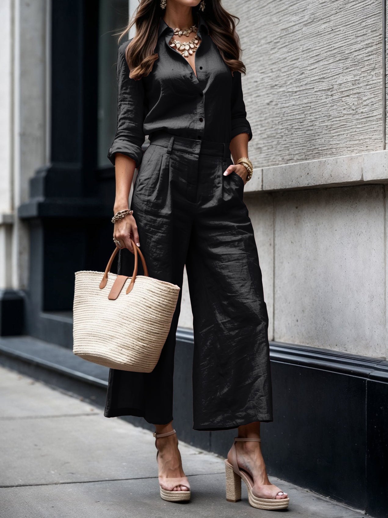 Isadora™ | Look Casual Chic en Rosa Suave