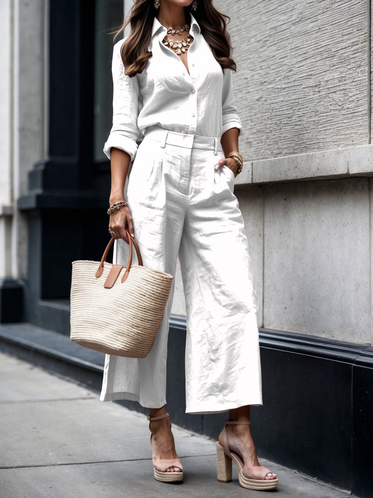 Isadora™ | Look Casual Chic en Rosa Suave