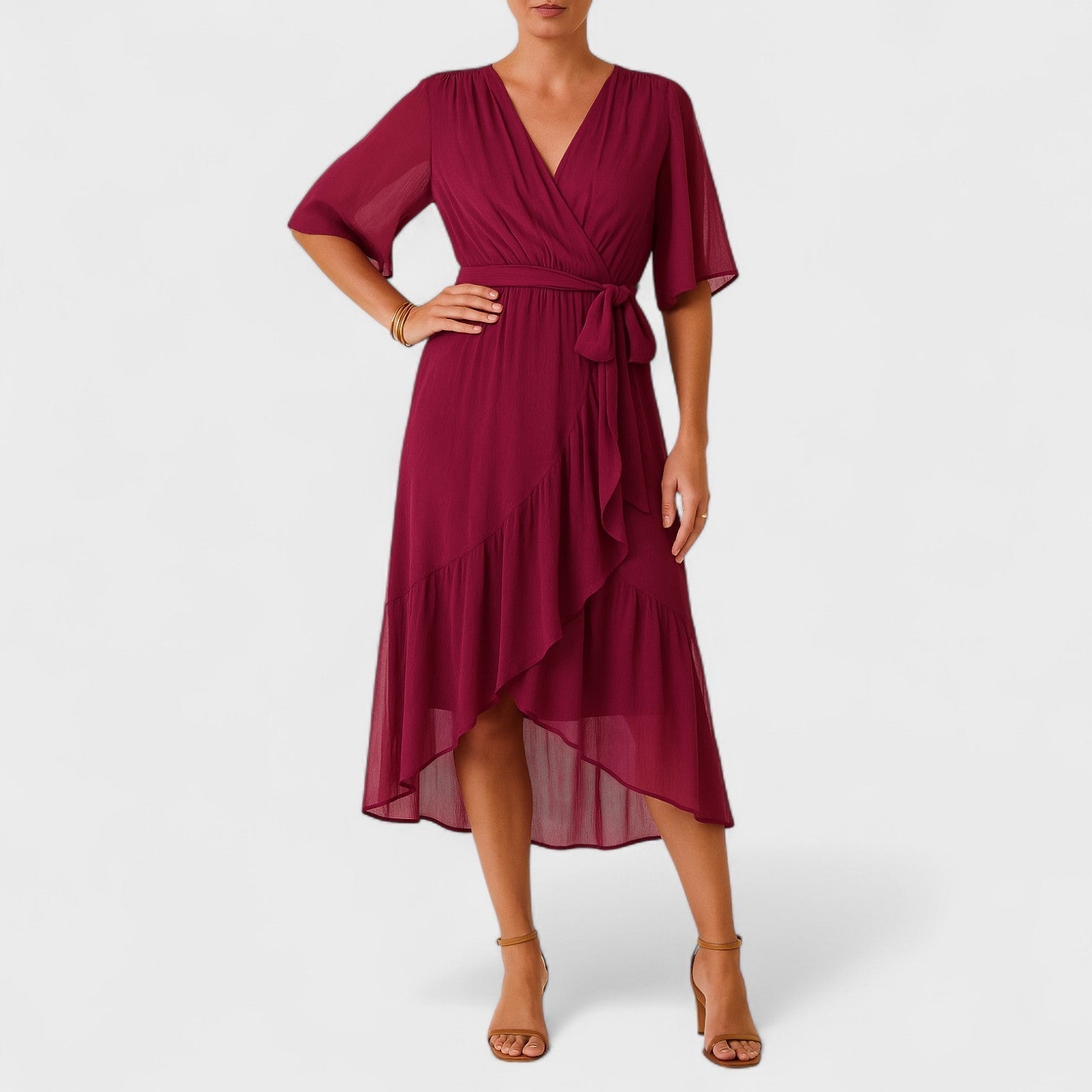 Yalina™ | Vestido elegante con cintura ajustable