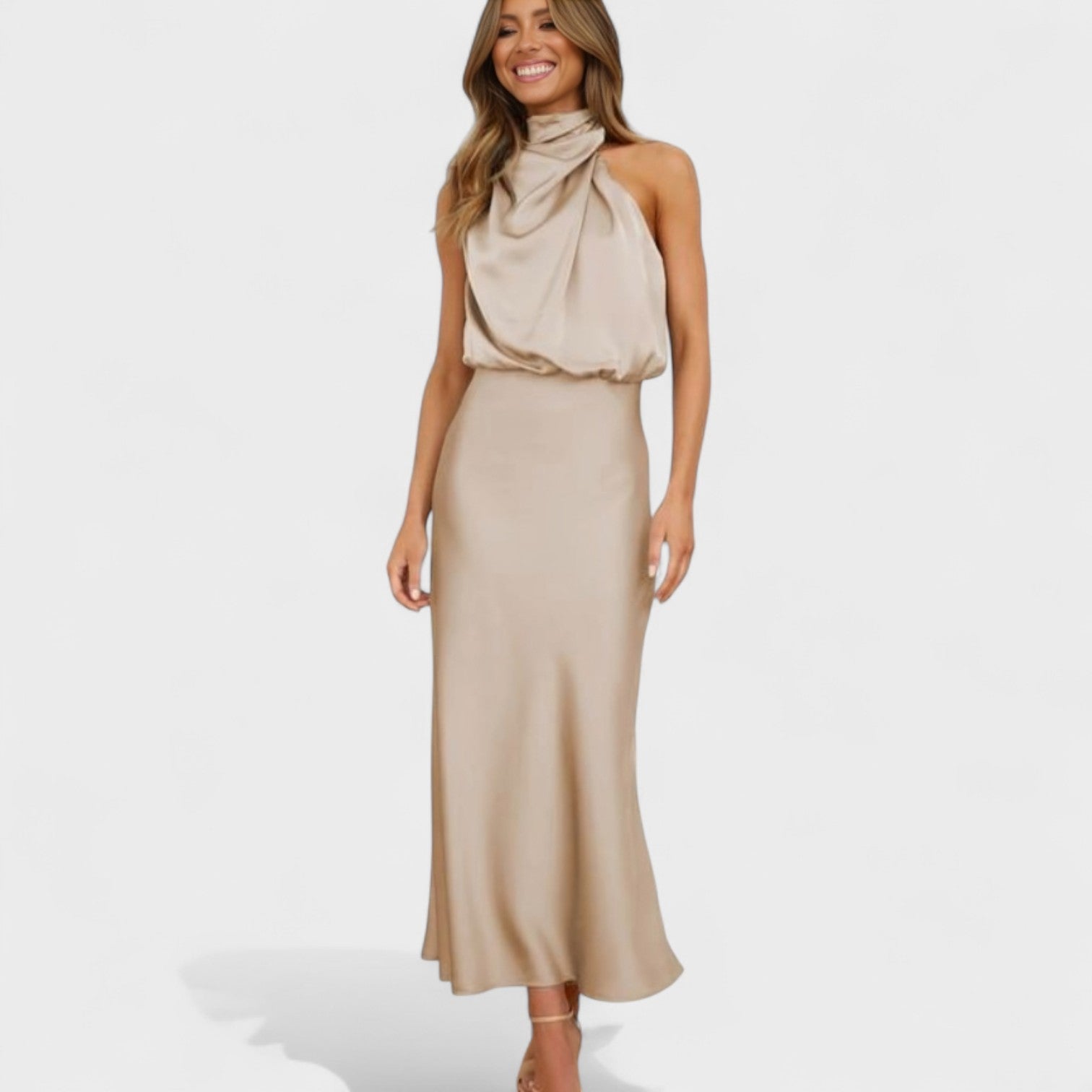 Alba™ | Vestido Satin Elegance