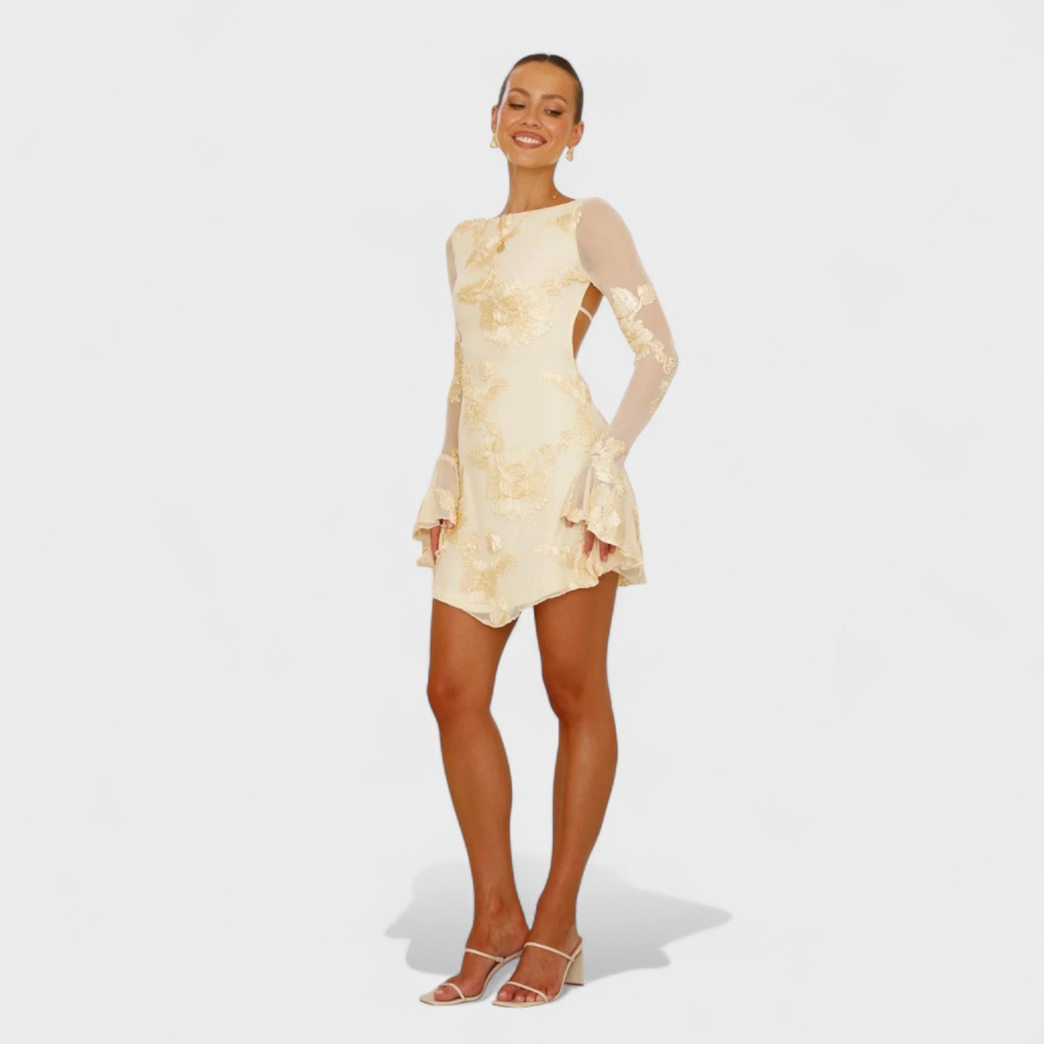 Julia™ | Vestido con encanto floral