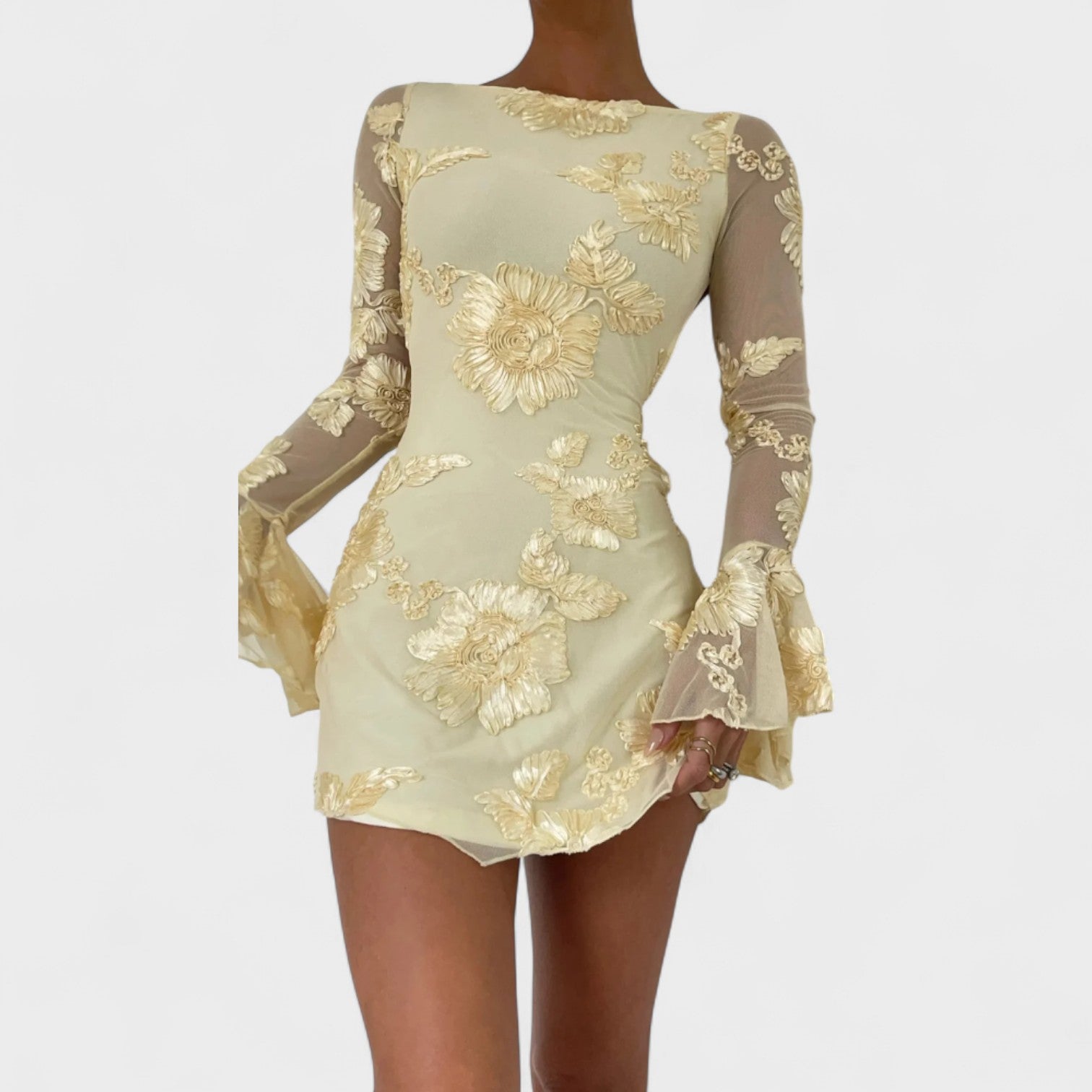 Julia™ | Vestido con encanto floral
