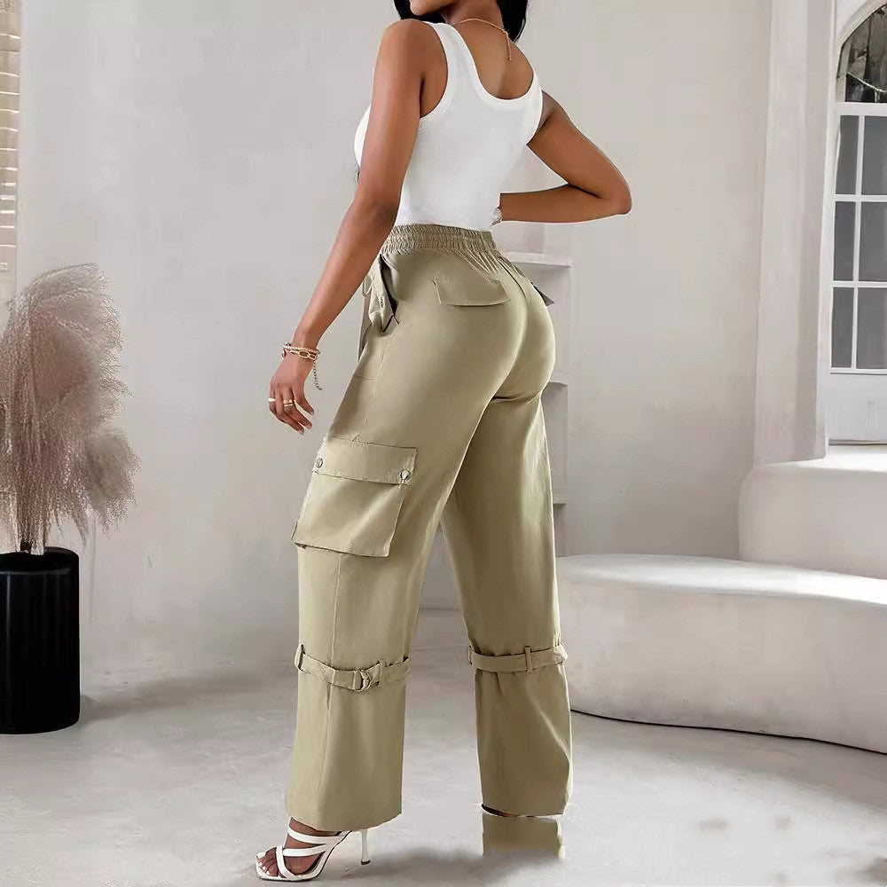 Luana™ | Mono Multi-Bolsillos con Cinturón