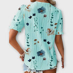 Emily™ | Blusa con escote en V