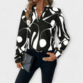 Katherine™ | Blusa elegante de manga larga con escote en V
