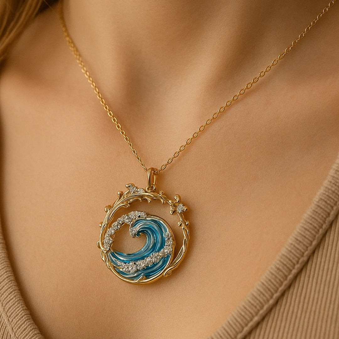 Maré Joyas Collar Elegante Juramentos del Mar - Destacar Amor