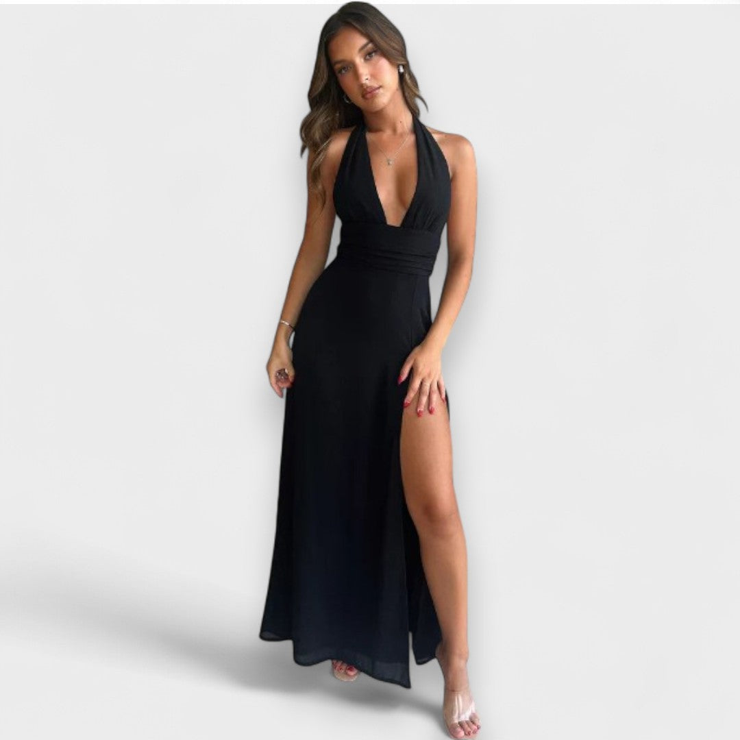 Selena™ | Vestido Fluido con Corte Sofisticado