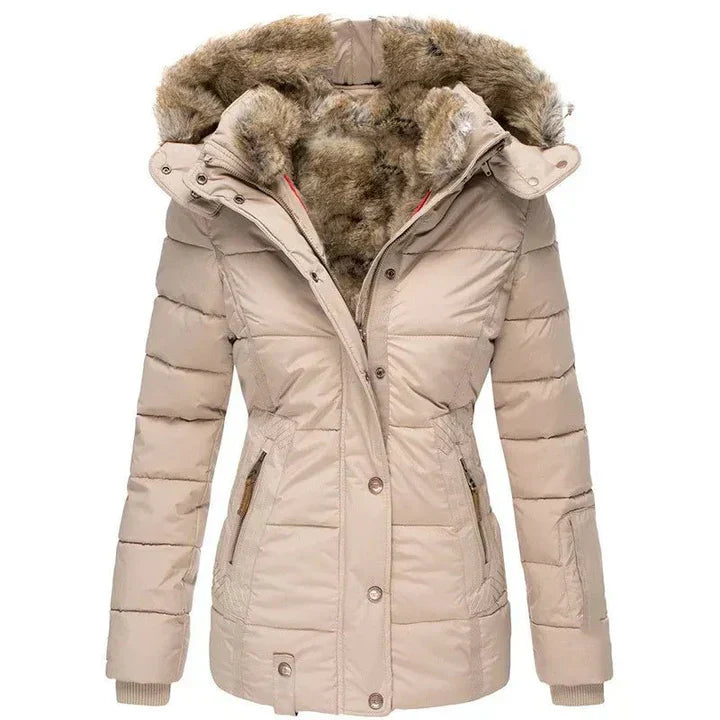 Sofia™ | Abrigo de Invierno Cálido con Forro de Piel