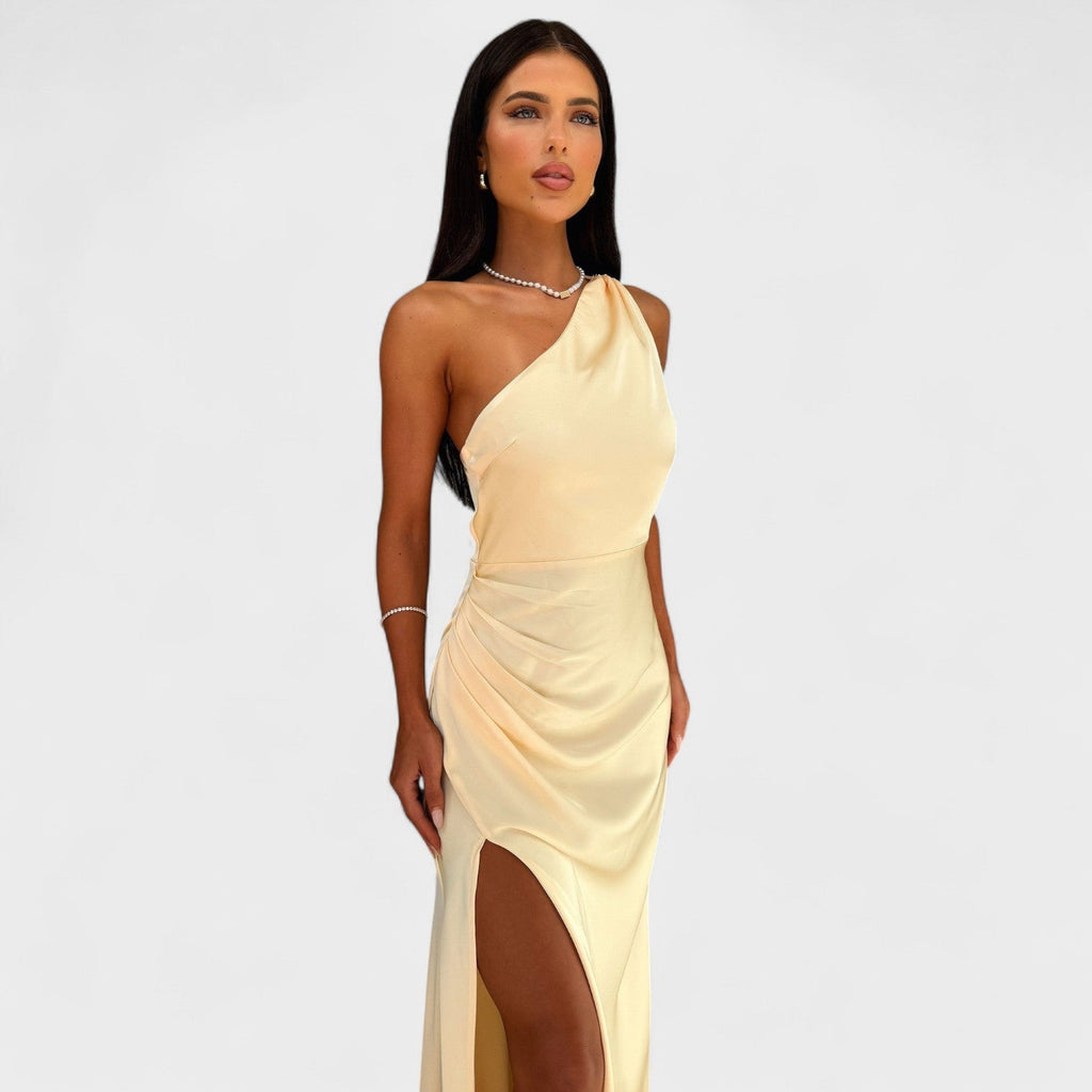 Aurelia™ | Vestido largo de satén