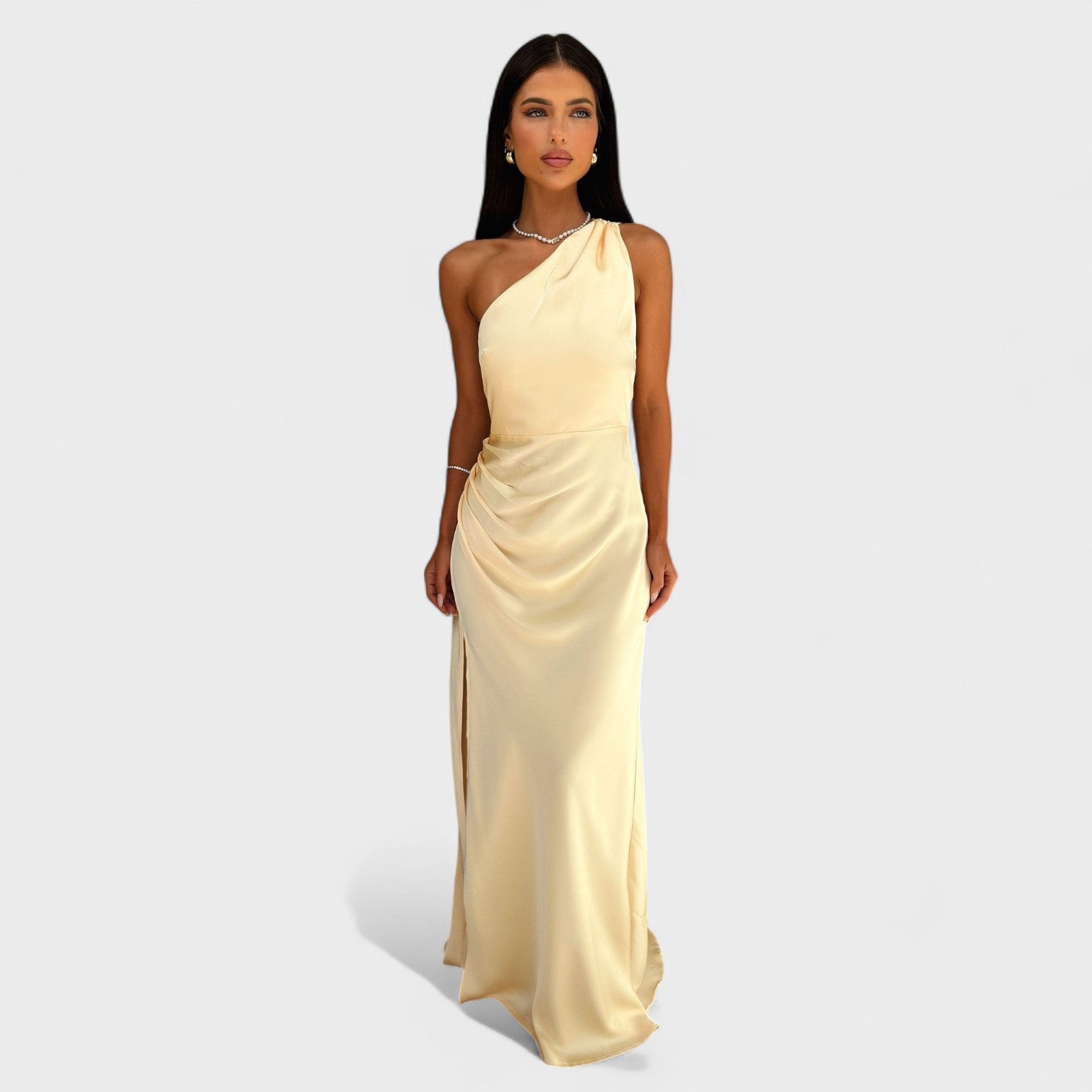 Aurelia™ | Vestido largo de satén