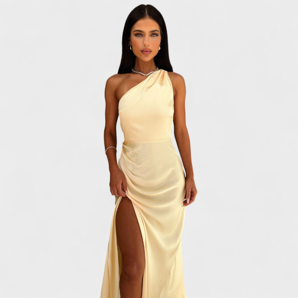 Aurelia™ | Vestido largo de satén