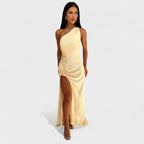 Aurelia™ | Vestido largo de satén