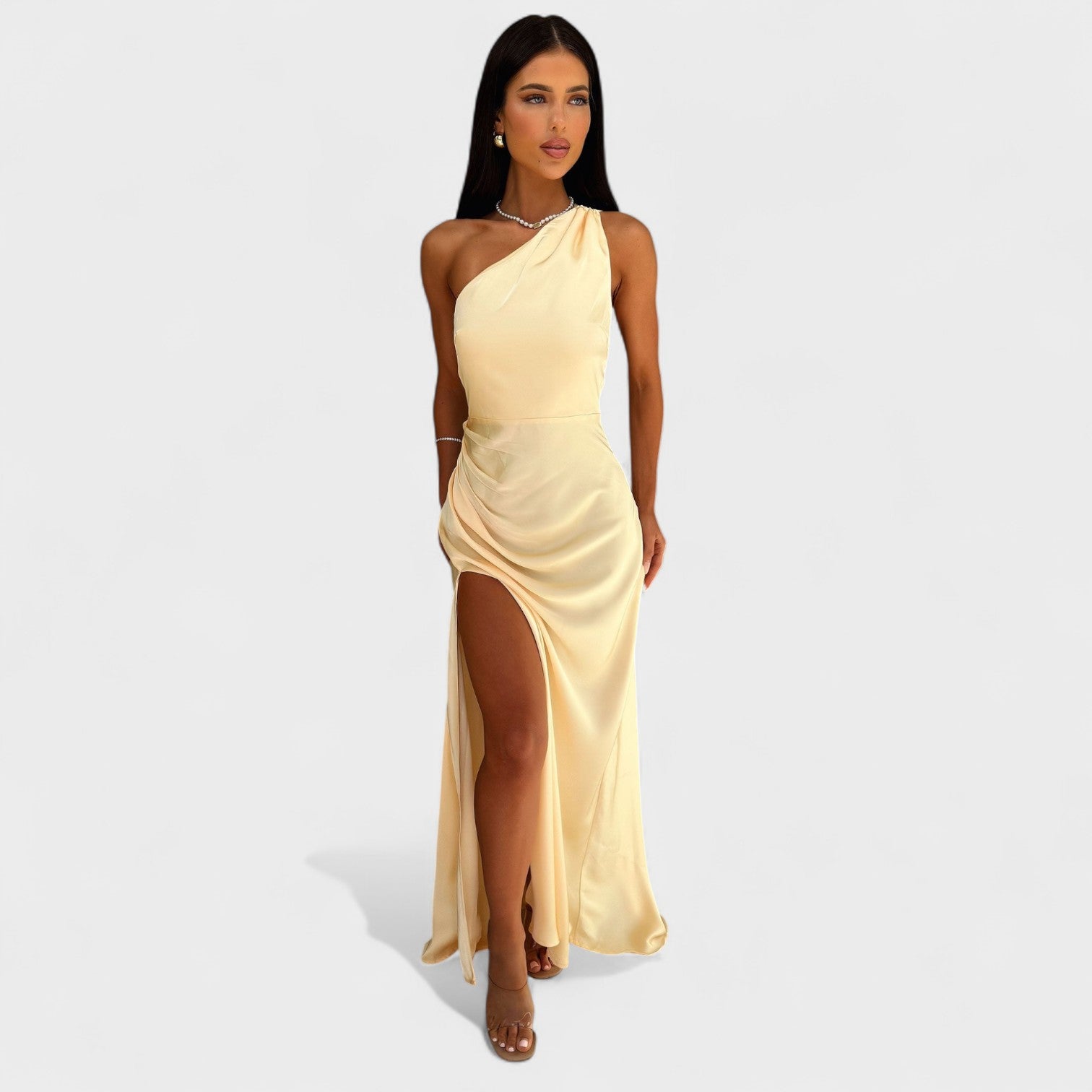 Aurelia™ | Vestido largo de satén