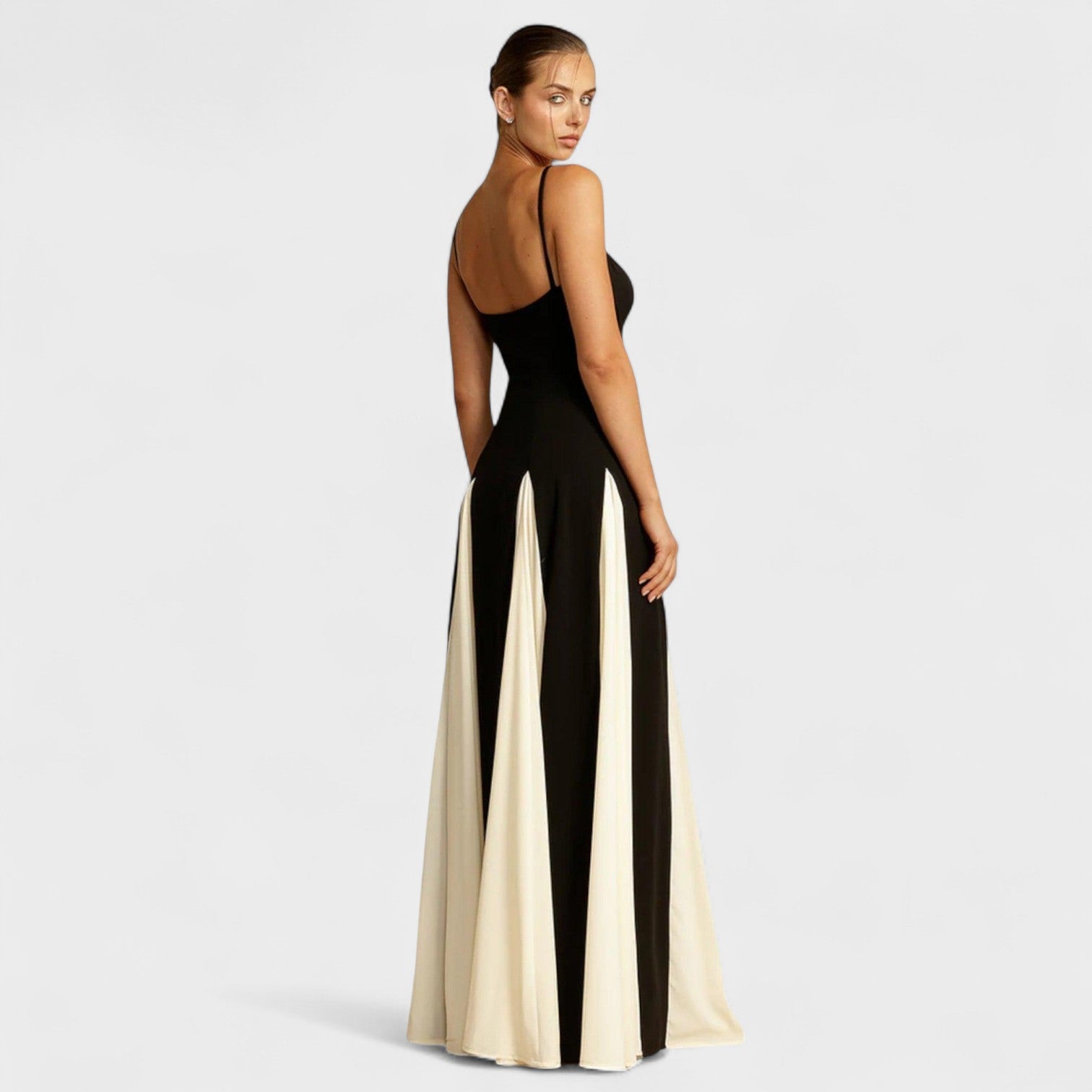 Vestido Gala Noir Ivory