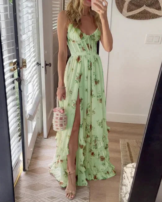 Sónia™ | Vestido midi con estampado floral