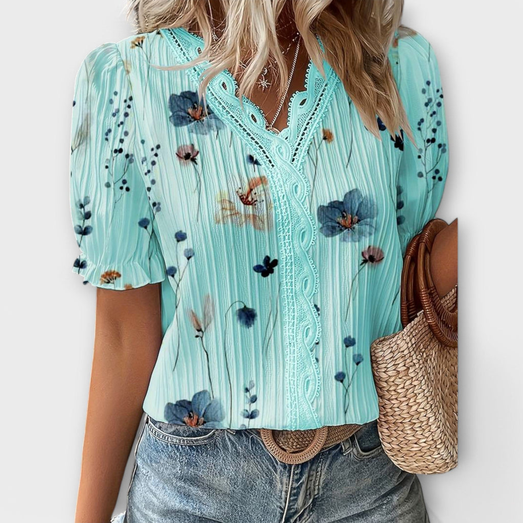 Emily™ | Blusa con escote en V