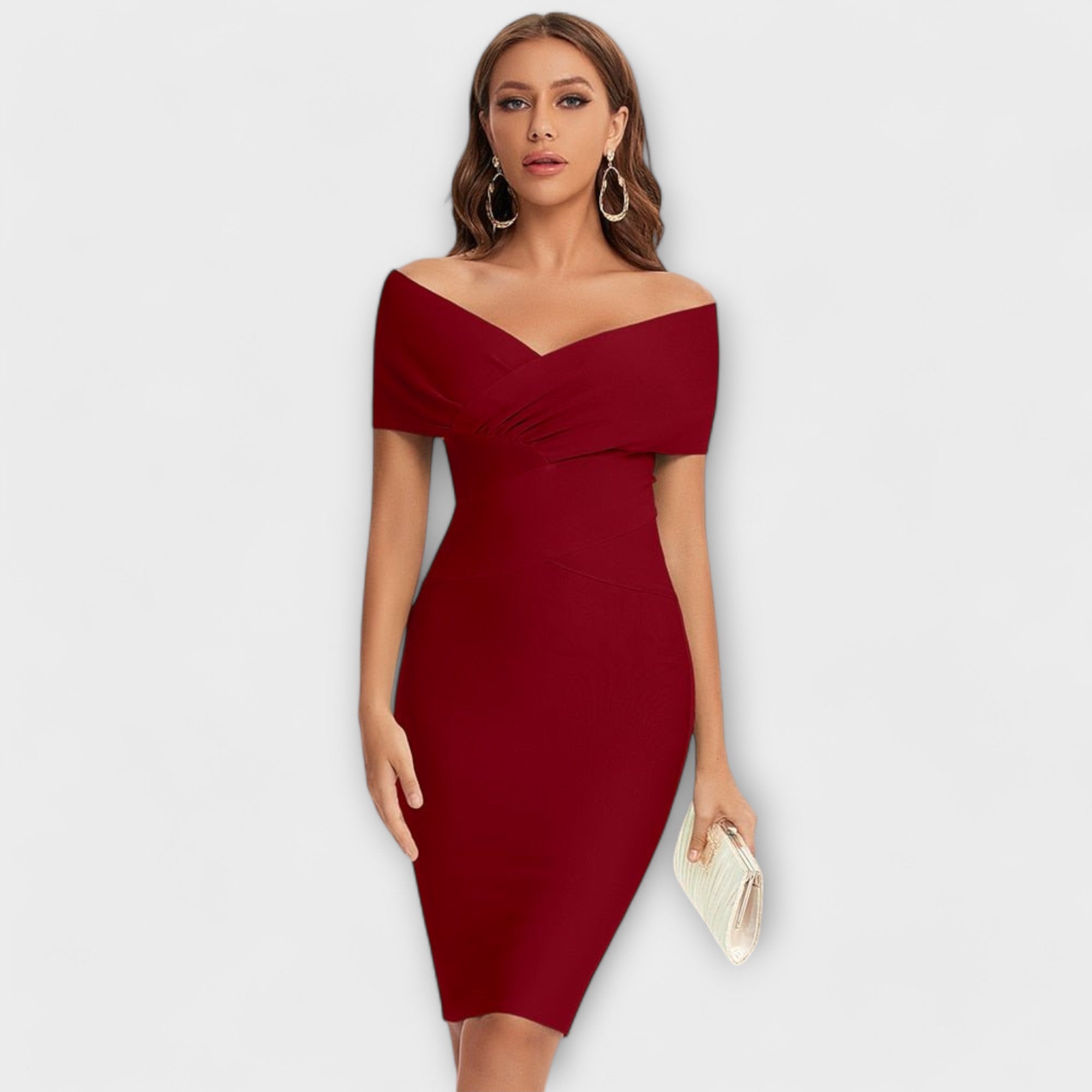 Lara™ | Mini vestido elegante con escote en V