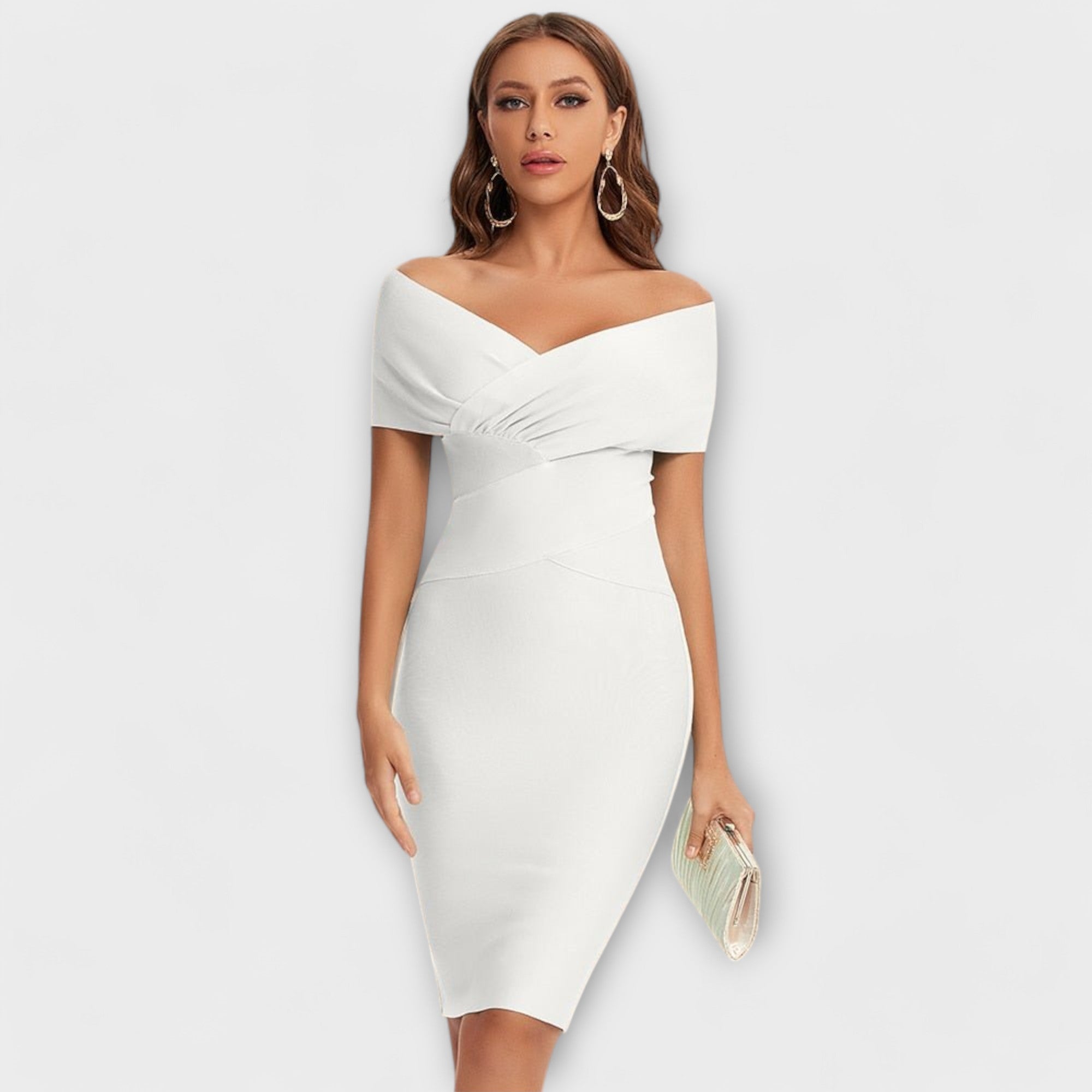Lara™ | Mini vestido elegante con escote en V