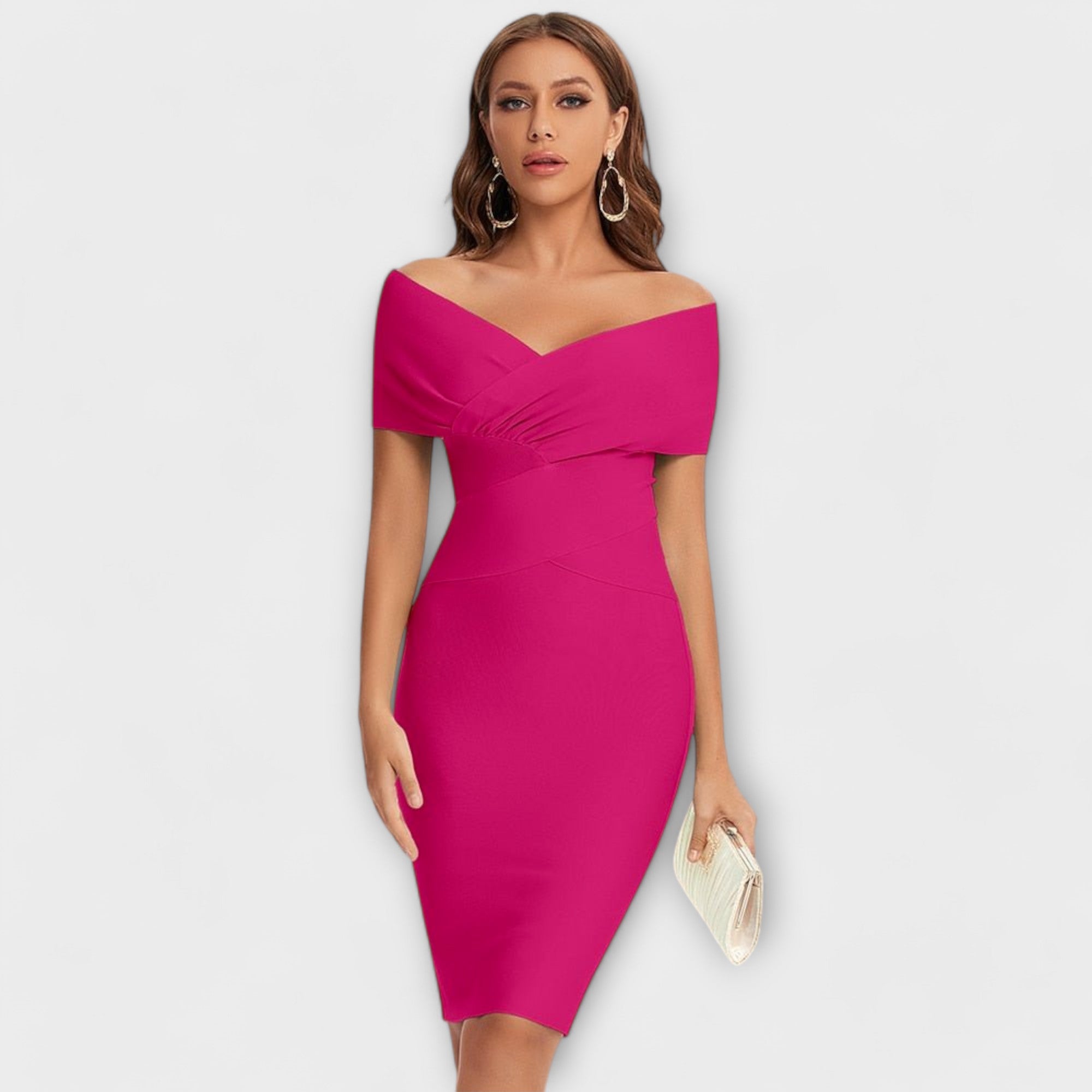 Lara™ | Mini vestido elegante con escote en V