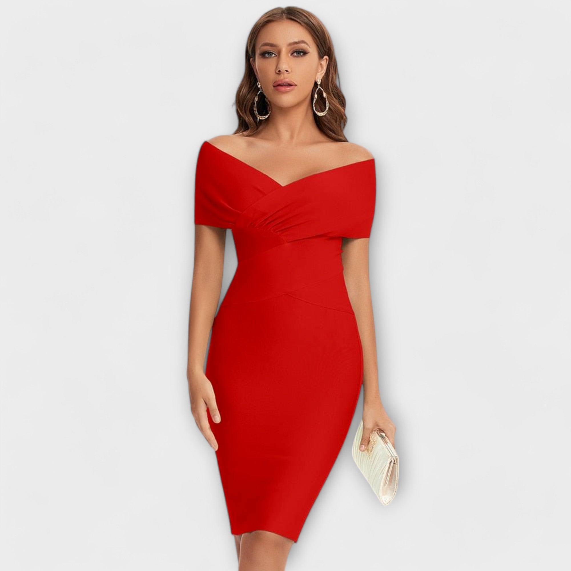 Lara™ | Mini vestido elegante con escote en V